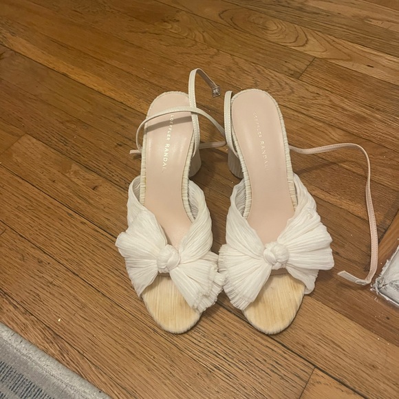 Loeffler Randall Camellia Knotted Sandals - Picture 1 of 4